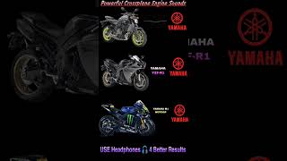 Best Crossplane 🔥 Bikes Exhaust Note 💥 Ultimate Exhaust Sound shorts yamahar1 yamahamotogp fz09 [upl. by Eilyk]