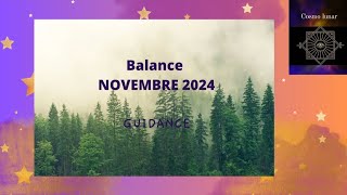 Balance ♎ Mois de novembre 2024 💫 Des solutions seront trouvés ✨ [upl. by Peddada990]