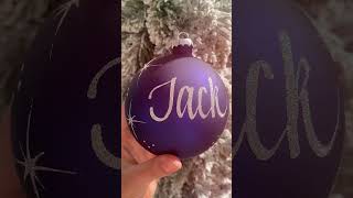 Jacks First Christmas Bauble [upl. by Ilse]