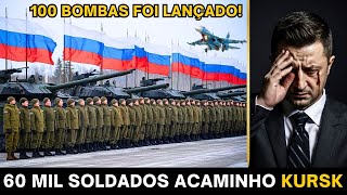 O Plano BRUTAL de Putin para Kursk Bombardeios Diários e 60 Mil Soldados [upl. by Friedberg197]