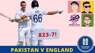 Records Tumble As Pakistan Crumble  Brook and Root Help England Score 8237 to Win First Test [upl. by Yeldarb10]