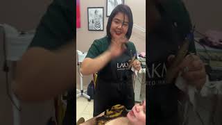 LA FILIPINA BEAUTY SALON kuwait youtube trending trend satisfying beautiful beauty [upl. by Aciram]