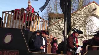 122 Karnevalsumzug in Brotdorf  Piratenschiff [upl. by Arriet184]