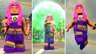 LEGO DC SuperVillains  Starfires All Powers amp Abilities [upl. by Osy]