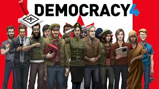 EXCITEDLY Playing Democracy 4 [upl. by Eehc119]