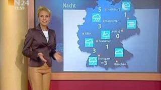 Weather host in leather pants [upl. by Fridell]