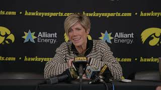 Iowa Womens Basketball Post Game Press Conference  111324 Toledo [upl. by Milly]