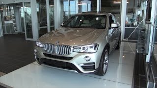 BMW X4 2016 Start Up In Depth Review Interior Exterior [upl. by Yesmar528]