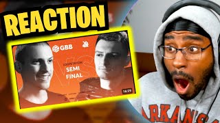 K Dre REACTS to NME vs INKIE  Grand Beatbox Battle 2019  LOOPSTATION Semi Final [upl. by Nosiaj899]