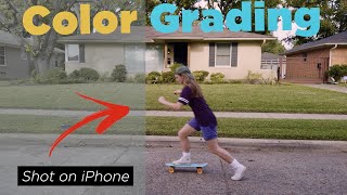 How To EASILY Color Correct Apple Log [upl. by Eidua]