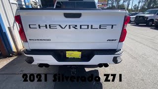 2021 Chevy Silverado Z71 Dual exhaust tips [upl. by Magda]