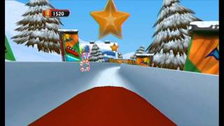 101 in 1 Sports Party Megamix  Super Single Sled  Nintendo Wii [upl. by Felton]