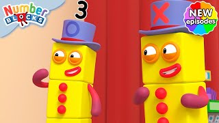 Grid Games Galore  S7 E7  Learn Times Tables  Numberblocks [upl. by Coniah861]