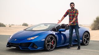 Lamborghini Huracan EVO Spyder  Ballistic Engine Thunderous Exhaust  Faisal Khan [upl. by Ausoj]