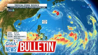 Bagyong Ferdie nasa labas na ng PAR  GMA Integrated News Bulletin [upl. by Swanhildas41]