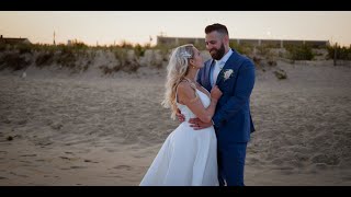 Erica  John  The Sea Shell Resort Wedding Film  Beach Haven NJ [upl. by Enel]