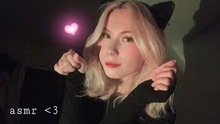 ASMR ฅ•ﻌ•ฅ Ламповый МАССАЖ лапками Kitty  purring  scratching [upl. by Haceber619]