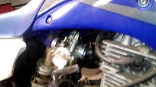 How to clean a carb on Yamaha ttr1251 [upl. by Nnairek]