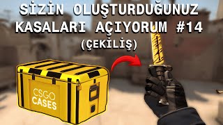 SİZİN OLUŞTURDUĞUNUZ KASALARI AÇIYORUM 14  CS2 KASA AÇILIMI 2024  CSGOCASES [upl. by Aztinad]