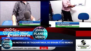 JORNAL PLANETA VERDE  AO VIVO [upl. by Columbyne]