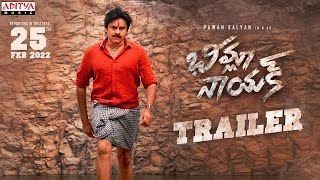 Bheemla Nayak Official Trailer  Pawan Kalyan Rana Daggubati  Trivikram  SaagarKChandra  ThamanS [upl. by Seiden]