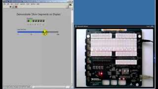 LabVIEW FPGA Demonstrate the Show Segments on Display subVI [upl. by Uta940]