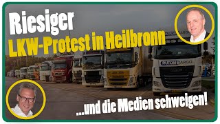 Riesiger LKW Protest in Heilbronn  Wir heißen Axel  Folge 391 [upl. by Llednew580]