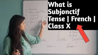 What is Subjonctif  Tense  French CLASS X [upl. by Pinkerton]