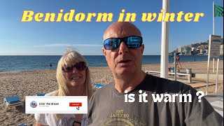 Benidorm in Winter Is it warm [upl. by Reld]