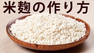 米麹の作り方自宅で簡単レシピHow to make rice koji  Homemade Rice Koji Recipe [upl. by Leal]