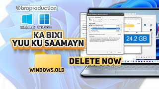 How To Fixed And Delete WindowsOld Folder Win11  AFSOOMAALI [upl. by Votaw914]