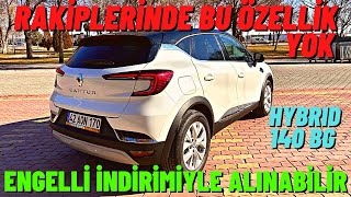 Renault Captur 2023 Hybrid Icon İnceleme  Rakiplerinin Çok İlerisinde Mi [upl. by Neukam815]