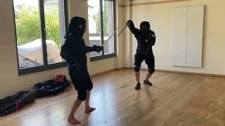 BAG Sparring Day Sabre vs Spadroon [upl. by Adnouqal237]