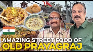 😋 AMAZING STREET FOOD OF OLD PRAYAGRAJ  Khau Gali of Loknath Bazar Prayagraj Uttar Pradesh [upl. by Rozella]