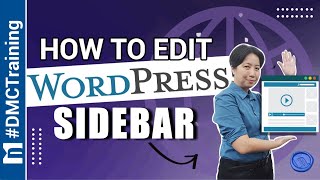 How To Edit WordPress Sidebar  Image In Sidebar  Add Sidebar Widgets To Posts On WordPress [upl. by Eidualc]