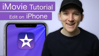 How To Use iMovie On iPhone  StepByStep For Beginners [upl. by Livingstone606]