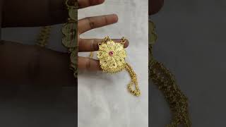 24 inch chain with pendant DM 8300430841 or Instagram Id pratyushagoldcovering shortvideo gold [upl. by Eirot29]