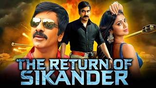 THE RETURN OF SIKANDER Bhageeratha Telugu Action Movie In Hindi  Ravi Teja Prakash Raj Shriya S [upl. by Aciretehs285]