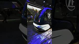 ZF Group amp Beeps Autonomous Shuttles First Look at CES 2023  Shorts [upl. by Kcirddor]