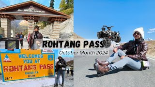 Finally Rohtang Pass Enter করলাম 🏔️  EP  5  Rohtang Pass in October Month 2024 [upl. by Ahsiaa]