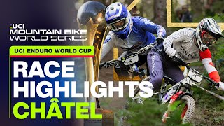 Châtel HauteSavoie UCI Enduro World Cup Race Highlights [upl. by Nwatna]