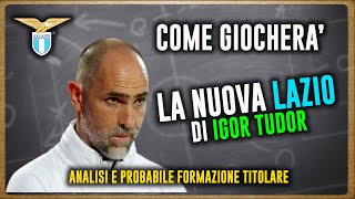 LA NUOVA LAZIO DI IGOR TUDOR ecco come giocherà fantacalcio lazio igortudor [upl. by Aiasi660]