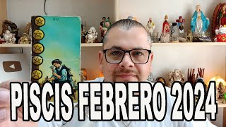 PISCIS ♓️ HOROSCOPO FEBRERO 2024 LECTURA DE LA RUEDA ASTROLOGICA [upl. by Ahsilam773]