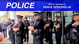 Over 20 Police Officers Called To Protect The Magistrates Court In Chelmsford [upl. by Kira672]