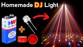 How to make DJ Light at home 🚨 घर पर बनाए DJ लाईट djlight rkideas [upl. by Strepphon]