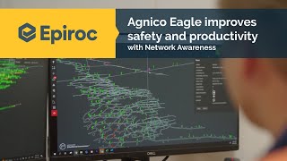 Agnico Eagle improves safety and productivity with Mobilaris Network Awareness [upl. by Nidnerb49]