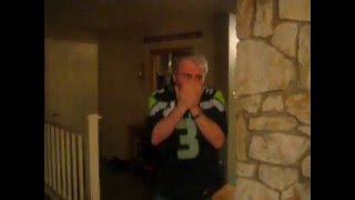 Seahawks fans reaction to missed Vikings field goal 1102016 [upl. by Nitnert]