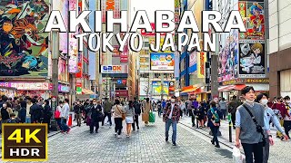 4K HDR Akihabara Walking Tour  Tokyo Japan  2023 [upl. by Jaddo267]