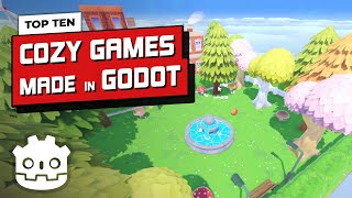 Top 10 COZY Games Made in Godot in 2024 [upl. by Greyso]