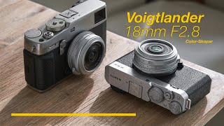 Voigtlander 18mm F28 [upl. by Annawt830]